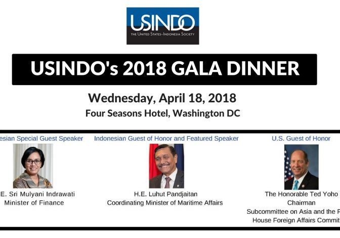 USINDO 2018 Gala Dinner