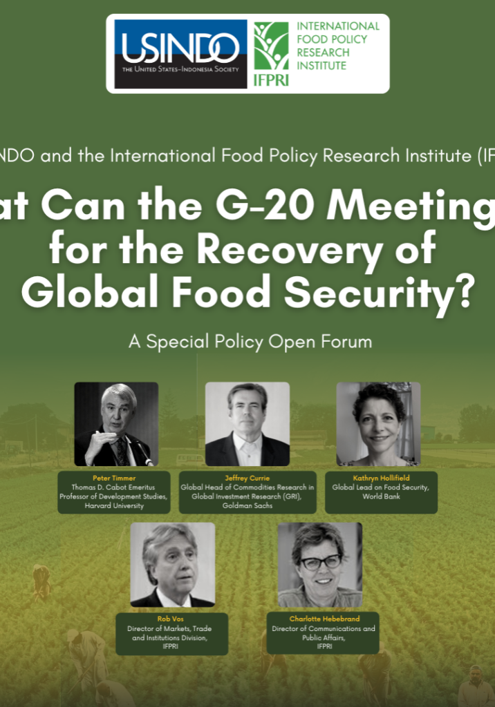 USINDO and the International Food Policy Research Institute (IFPRI) (1)